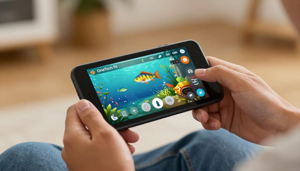 OneTouch fitur touch screen OneTouch fitur touch screen